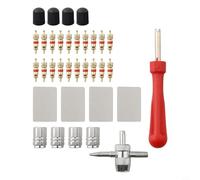 Outil d'extraction de valve de pneu pour voitures, vélos, motos et camions avec des performances éprouvées dans les applications d'entretien standard des pneus