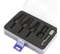 Outil d'extraction de vis assisté par perçage pour vis cassées bloquées lors des réparations mécaniques, réparations d'urgence. Utilisez un extracteur de vis assisté par perçage dans plusieurs