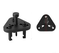 Outil d'extraction d'embrayage automobile conçu pour le service de compresseur AC sur des unités d'embrayage de style triangle et de type rond (style triangle)