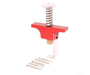 Outil d'extraction d'hélice en alliage d'aluminium pour RC Quadcopter avec jeu de broches d'éjecteur, compatible avec BetaFPV Air65 Air75 et Defender 16 20 (rouge)