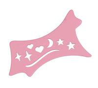 Outil d'eye-liner ailé, pointes d'eye-liner pochoir - Pochoirs d'eye-liner flexibles - Chiffons de nettoyage réutilisables d'eye-liner au design biseauté de précision pour les femmes