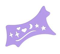 Outil d'eye-liner ailé, pointes d'eye-liner pochoir | Pochoirs d'eye-liner Soft Precision - Guide de contour de conception biseautée pour les débutants en maquillage et les amateurs de beauté