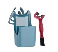 Outil D'huile De La Chaîne De Moto - Boîte De Rangement Résistant Aux Éclaboussures | Kit De Brosse De Nettoyage En Chaîne | Stockage D'huile De Chaîne Anti-pulvérisation Pour Les Vélos, Agent De Nett
