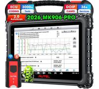 Outil diagnostic voiture - AUTEL - MaxiCOM MK906 Pro - Codage ECU avancé - Tests bidirectionnels - 36+ services