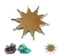 Outil d'identification des minéraux, testeur de rayures portable 1-10, précis et facile à utiliser, idéal pour tester la dureté des diamants, des pierres, des roches et des bijoux.