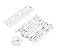 Outil d'installation de bouton-pression à la main - Presse à la main - Ensemble de presse à faire soi-même en cuir