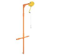 Outil d'installation de climatiseur portable 5HP - Treuil manuel avec mécanisme de verrouillage - Support de levage de 30 m - Parfait pour une installation en extérieur et une installation facile