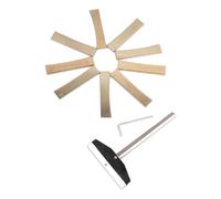 Outil d'installation de frettes de guitare,Presse pour frettes de guitare,Kit d'inserts Caul,Outil d'incrustation de frettes,Fixation d'installation de frettes de guitare,Accessoires de réparation de