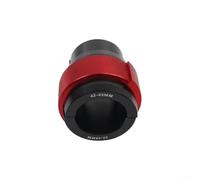Outil d'installation de joint de fourche avant pour motos avec structure réglable en alliage d'aluminium compatible avec les dimensions d'assemblage de fourche standard (rouge 42-43 mm)