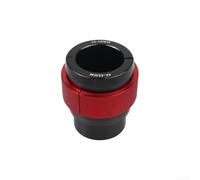 Outil d'installation de joint de fourche pour moto fabriqué en alliage d'aluminium avec ajustement réglable pour tube de fourche avant et bandes de tolérance de diamètre extérieur (rouge 42-43 mm)