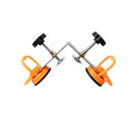 Outil d'installation de joints de comptoir à 90 degrés, outil d'installation de joints de pierre à angle droit avec ventouses for granit et verre Rejoindre et niveler(Double suction cups)