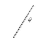 Outil d'installation de plafond intégré : clé à douille robuste en acier inoxydable avec tige de connexion clipsable, longueur 502 mm, interface M19, douilles réglables de 10 à 17 mm (10-14 mm)