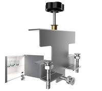 Outil d'installation de porte d'armoire - Alignement rapide en métal réglable | Outil de positionnement de charnière d'armoire - Pour l'installation de cadres de visage sans cadre de tiroir, armoire