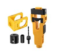 Outil d'installation de serrure à bille pour de porte - Kit complet d'installation de porte | Gabarit à mortaiser avec avec à bille | Accessoire réglable pour portes