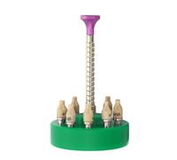 Outil d'installation des Mains de la Montre, 10 Tailles Outil d'ajustement de Main de Montre Piston Piston Professionnel pour l'horloger (Green)