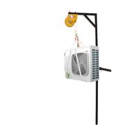 Outil d'installation pour unité extérieure de climatisation, support et treuil manuel pour équipement de levage à haute altitude