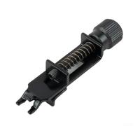 Outil d'intonation de précision pour guitare, selles de chevalet de trémolo, avec clé à double extrémité pour verrouillage simultané des cordes et contrôle par vis de montage (noir)