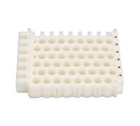 Outil d'organisation de Commode de câbles, Peigne à Trous en cuivre ABS de qualité supérieure pour câbles réseau CAT5 CAT6 CAT7, câblage de Bureau et de Maison (8x6 Trous)