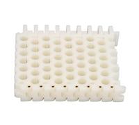 Outil d'organisation de Commode de câbles, Peigne à Trous en cuivre ABS de qualité supérieure pour câbles réseau CAT5 CAT6 CAT7, câblage de Bureau et de Maison (6x8 Trous)