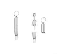 Outil d'ouverture de carte, kit d'entretien portable monté sur porte-clés pour iPhone, Samsung, appareils Android, accessoire électronique léger de poche (argenté)