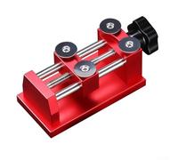 Outil d'ouverture de lunette de montre pour horloger en alliage d'aluminium avec 4 lames, contrôle moleté, s'adapte jusqu'à 60 mm