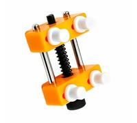 Outil d'ouverture de montre, outil d'ouverture réglable, outil pour ouvrir les couvercles de montre, support d'ouverture de boîtier de montre réglable, jaune, 7cm*4cm*3cm