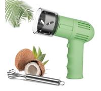 Outil d'ouverture de noix de coco, grattoir électrique portable en acier inoxydable pour tous les types de noix de coco