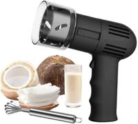 Outil d'ouverture de noix de coco portable en acier inoxydable pour eau de noix de coco fraîche, idéal pour les magasins de jus et les restaurants, facile à utiliser, durable et efficace