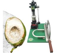 Outil d'ouverture de noix de coco vertical portable en acier inoxydable, machine d'ouverture manuelle de noix de coco, en acier inoxydable, pour un usage domestique et commercial