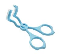 Outil d'ouverture de paupières, outil d'étirement de paupières - Outil de fixation de lentilles douces pour les yeux - Pour homme débutant, bande en silicone souple intégrée, bleu, Voir description