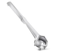 Outil d'ouverture de tambour n aluminium, ouvre-couvercle de tambour d'huile e bonde pour ouverture de tambour de 35,4 cm, 48,8 cm, 76,2 cm, 150 et 150 gallons, convient aux bouchons de