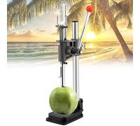 Outil d'ouverture manuel en noix de coco avec base en fonte robuste pour créer efficacement des trous dans les supermarchés et les magasins de boissons