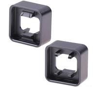 Outil d'ouvre-commutateur de clavier avec fonction de lubrification en alliage d'aluminium CNC 2 en 1, compatible avec les commutateurs Gateron (gris-noir)