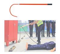 Outil d'urgence isolé à haute tension, crochet corporel de premiers secours portable et léger, for la protection contre l'incendie des usines(Red,1.5 meters)