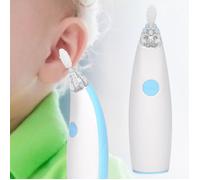 Outil Earpick de Nettoyage à cire d'oreille de lumière électrique bleu