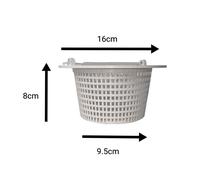 Panier de skimmer avec anse pour piscine - Blanc - SPX1091C - Hayward Blanc