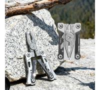 Outil EDC Nextool 14 en 1, lame argentée, pince multifonction portable, tournevis, clé, pince, couteau, extérieur Lame argentée EDC