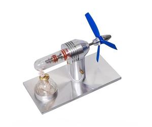 Outil éducatif en alliage Stirling - Modèle scientifique - Chaleur mécanique - Conversion d'énergie - Outil de démonstration physique - Aide à l'enseignement physique