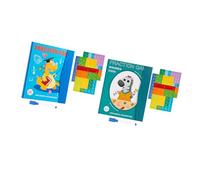 Outil éducatif mathématiques - Fractions et cercles - Manipulatives - Jeu de puzzle pour les étudiants d'âge préscolaire - Manipulatives de fractions