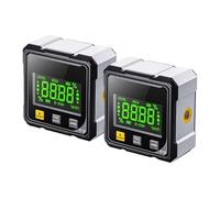 Outil électronique avec affichage LED Arrêt automatique pour une utilisation efficace en intérieur et en extérieur Jauge d'angle laser avec aimants à quatre côtés