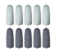 Outil Éliminateur À Callosités Pied - 10 têtes de rechange à lime à pieds | Les pour meuler les callosités | Usage: spa à domicile pédicure beauté vacances femmes et hommes et relaxation simple