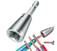 Outil enrouleur de câbles pour perceuse | Ustensile pour connecter des câbles | Tournez les bornes rapides pour perceuse électrique | Pour réparations domestiques véhicules, équipements industriels et