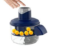 Outil éplucheur multitâche sans fil pour fruits et légumes | Épluchage précis et doux sur pommes de terre, ail et petits fruits Bleu