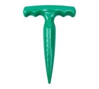 Outil ergonomique conçu pour une utilisation répétée sans fatigue de la main lors de la plantation et du repiquage des bulbes (encre verte)