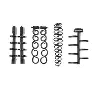 Outil ergonomique pour tresser les cheveux, kit de coiffage multi-usages, 16 x 9 x 1 cm, outil de coiffure portable avec design facile à saisir, kit de tresses de cheveux pour filles, accessoires de