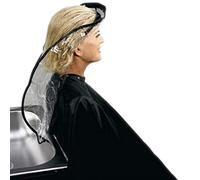 Outil Étanche Barber PVC Laver Coloring Sink Robe Cape Entonnoir Professionnel Magique Autocollant Patient Âgé Shampooing Rinse