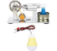 Outil expérimental de génération d'énergie Physique de Moteur à Vapeur Thermique en Acier Inoxydable pour l'éducation des Enfants à l'école à DomicileModèle de Moteur
