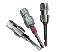 Outil extenseur de tuyau à tige hexagonale 6,35 mm Corps en métal (A)