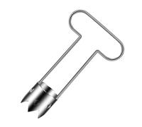 Outil Extracteur de Graines - Outil d'extraction de Légumes - Poignée Ergonomique Portable Séparateur en Acier pour Concombres Tomates Kiwi | pour Cuisine Maison Voyage Restaurant