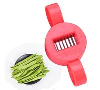 Outil Frencher Pour Haricots Verts - Déchiqueteuse Ergonomique Pour Trancher Le Poivre, Coupe-haricots De Neige Antirouille, Râpe | Hachoir À Légumes Multifonctionnel Pour La Cuisine